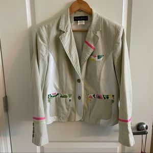 Harve Benard Floral Blazer